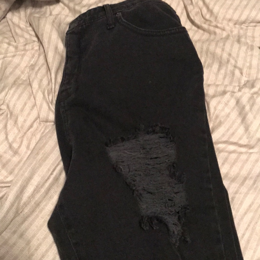 High rise mom jeans from Target!
